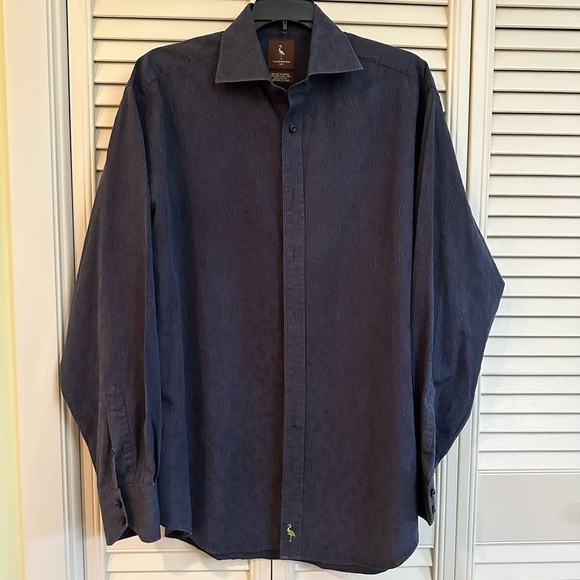 TAILORBYRD, MENS, LONG SLEEVE, BUTTON DOWN SHIRT. SIZE L - Picture 8 of 8
